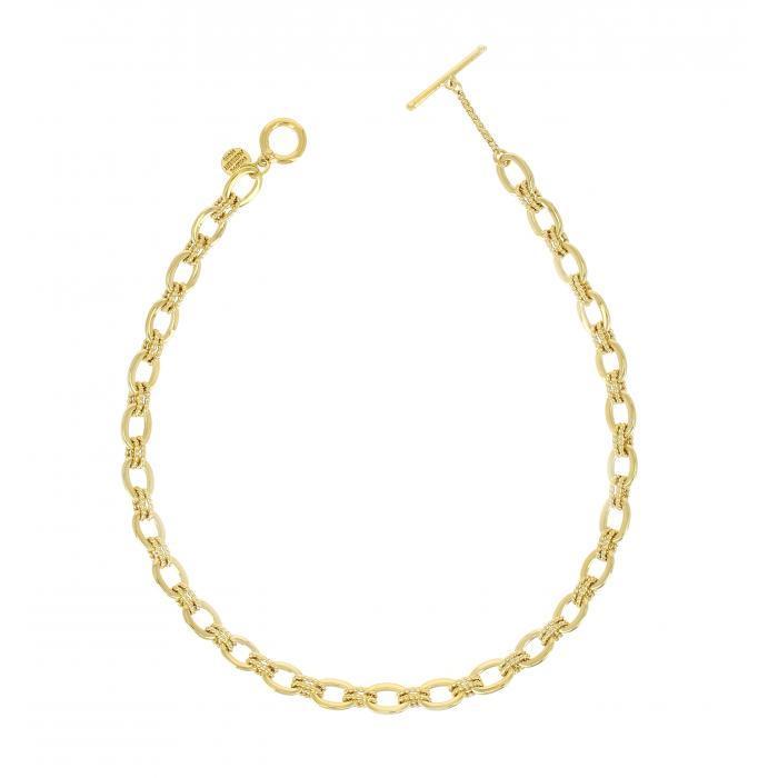 Philippe Audibert フィリップオーディベール KARA ゴールドケーブルリンクチェーン ネックレス