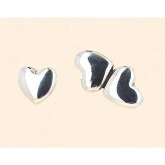 Philippe Audibert フィリップオーディベール EARRINGS WANDA DOUBLE COEUR シルバー イヤリング