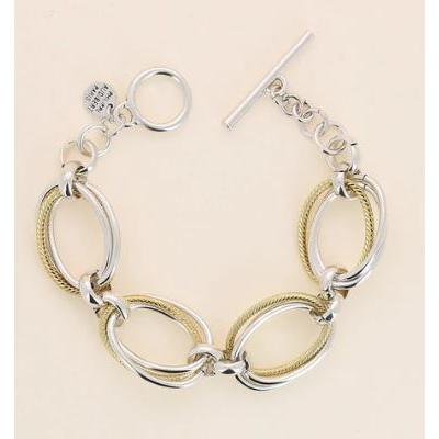 Philippe Audibert フィリップオーディベール BRACELET EMIL シルバー＆ゴールド ブレスレット
