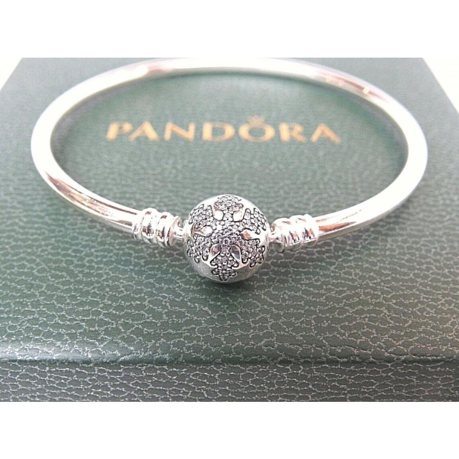PANDORA Pandora パンドラ バングルブレスレット 17CM スモール PANDORA Pandora パンドラ バングルブレスレット 17CM スモール