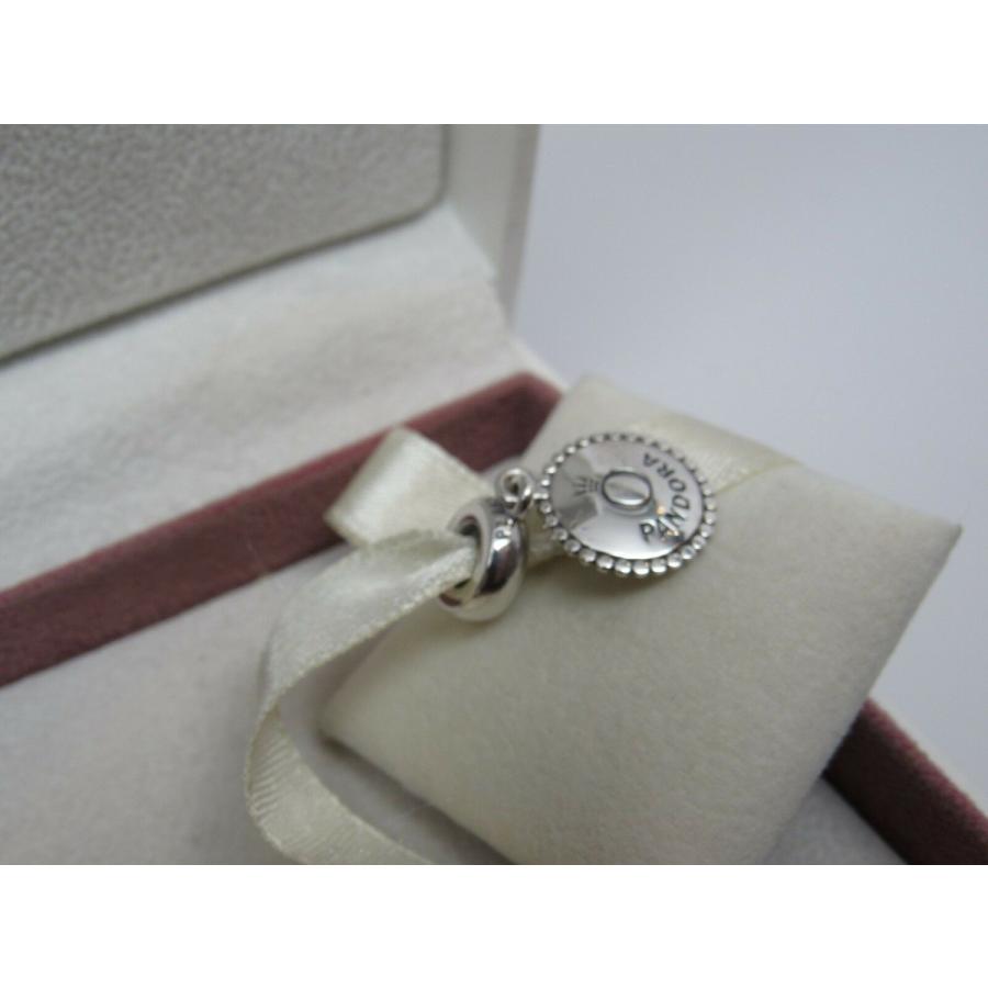 PANDORA CHARM パンドラチャーム パンドラ（Pandora）☆Pandoraロゴ＆クラウン O チャーム