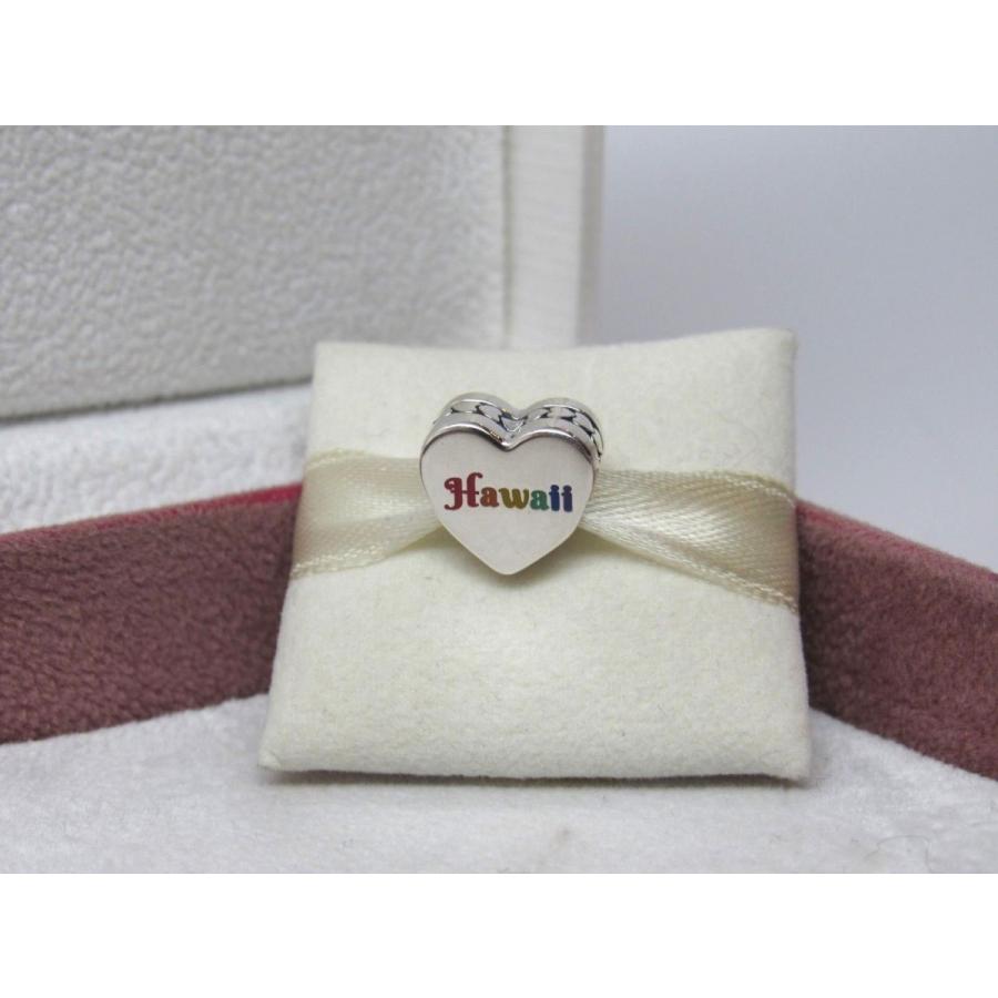 PANDORA（パンドラ） チャーム ハワイ レインボー ハート エナメル