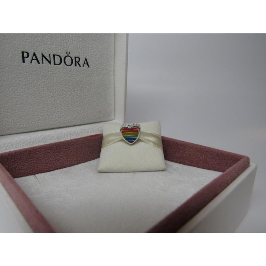 PANDORA（パンドラ） チャーム ハワイ レインボー ハート エナメル