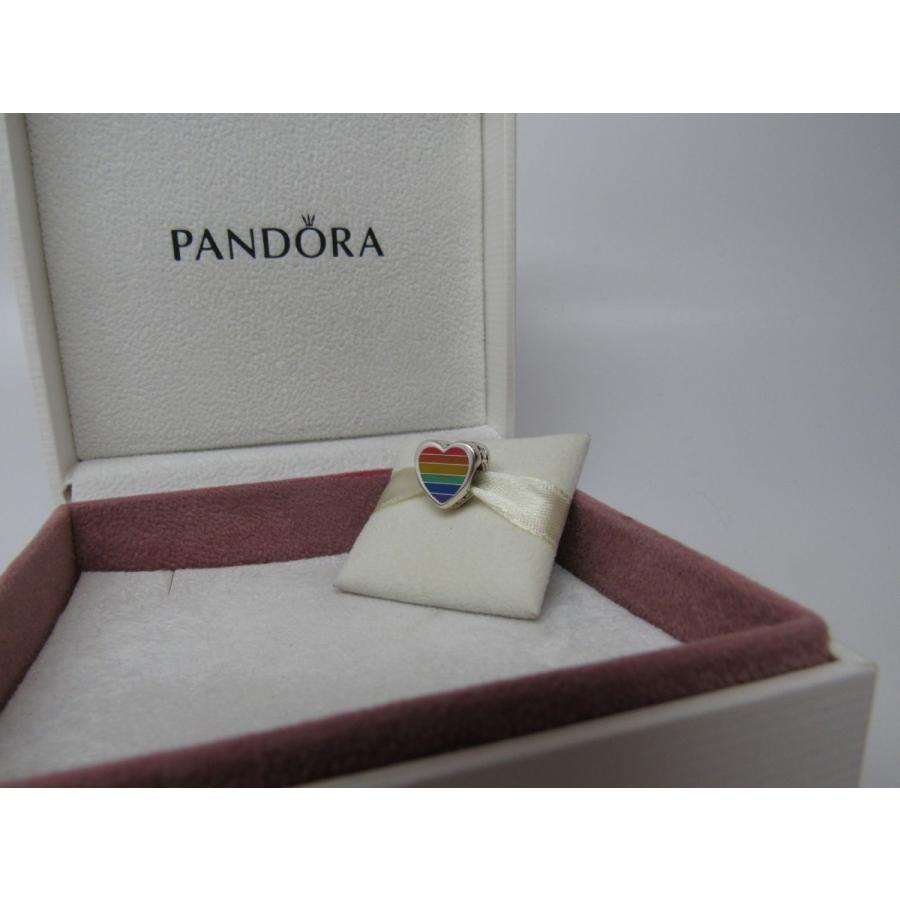 PANDORA（パンドラ） チャーム ハワイ レインボー ハート エナメル