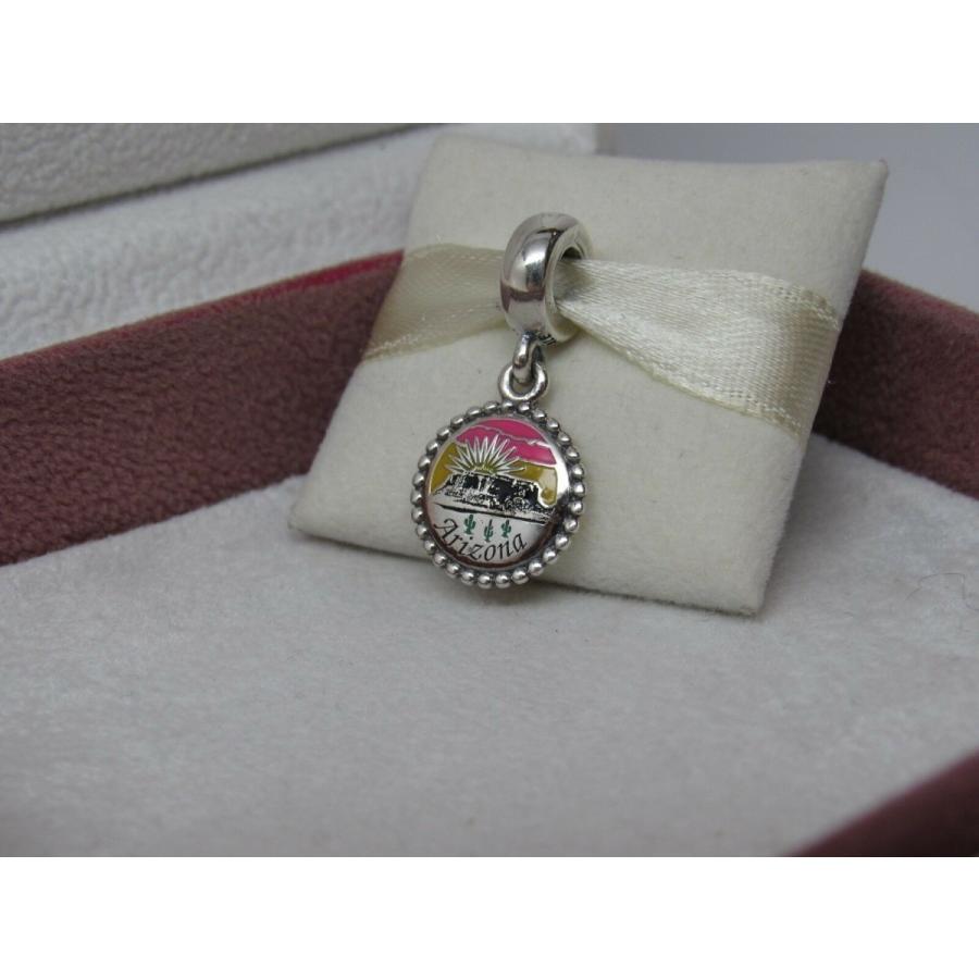 PANDORA Pandora パンドラ チャーム アリゾナ Arizona Sunset Enamel