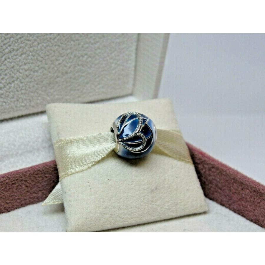 PANDORA（パンドラ） チャーム Butterfly Wing Blue Enamel Charm 蝶
