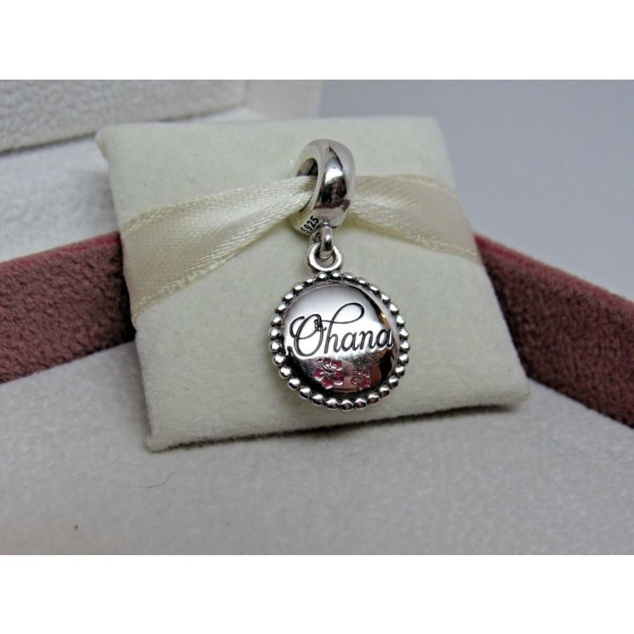 PANDORA（パンドラ） チャーム ハワイ Ohana Pink Hibiscus Flower
