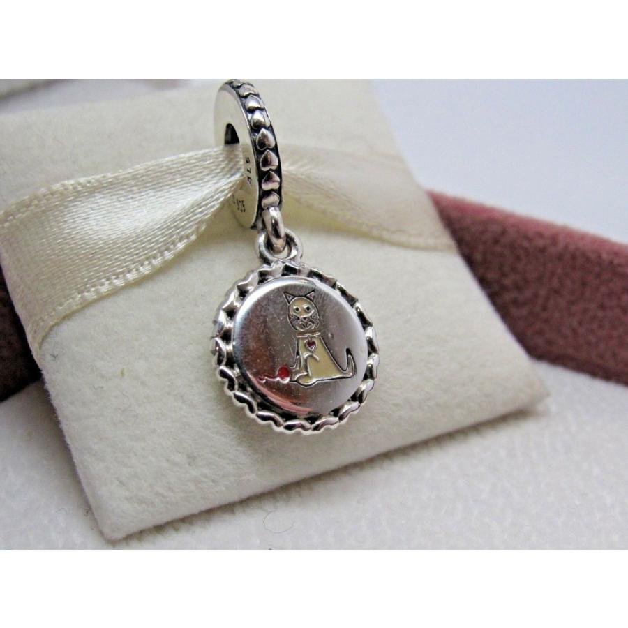 PANDORA Pandora パンドラ チャーム Cat Stick Figure Charm Kitten