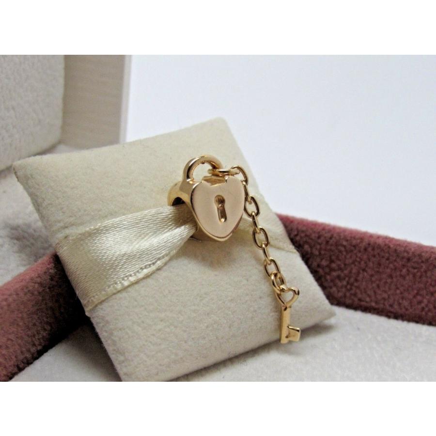 PANDORA Pandora パンドラ チャーム w/Hinged Box 14K Gold Key