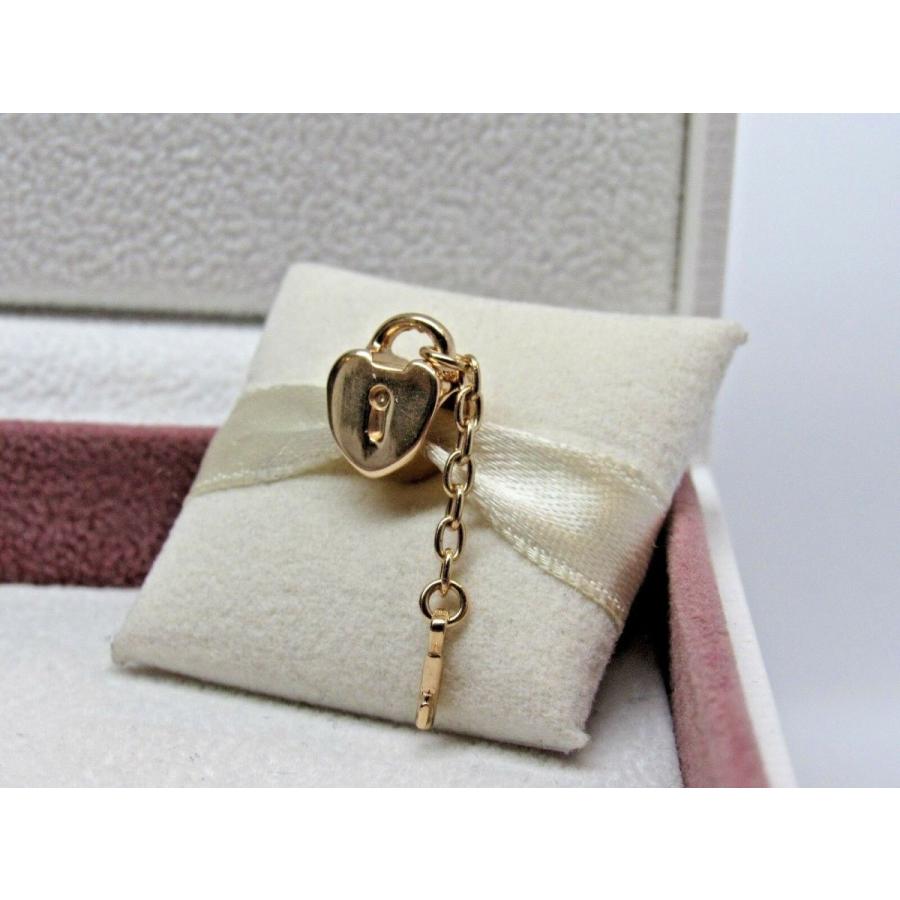 PANDORA Pandora パンドラ チャーム w/Hinged Box 14K Gold Key