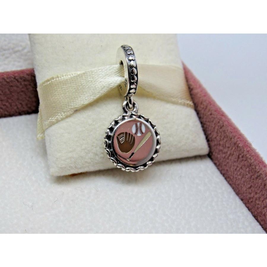 PANDORA Pandora パンドラ チャーム Baseball Dangle Charm 野球