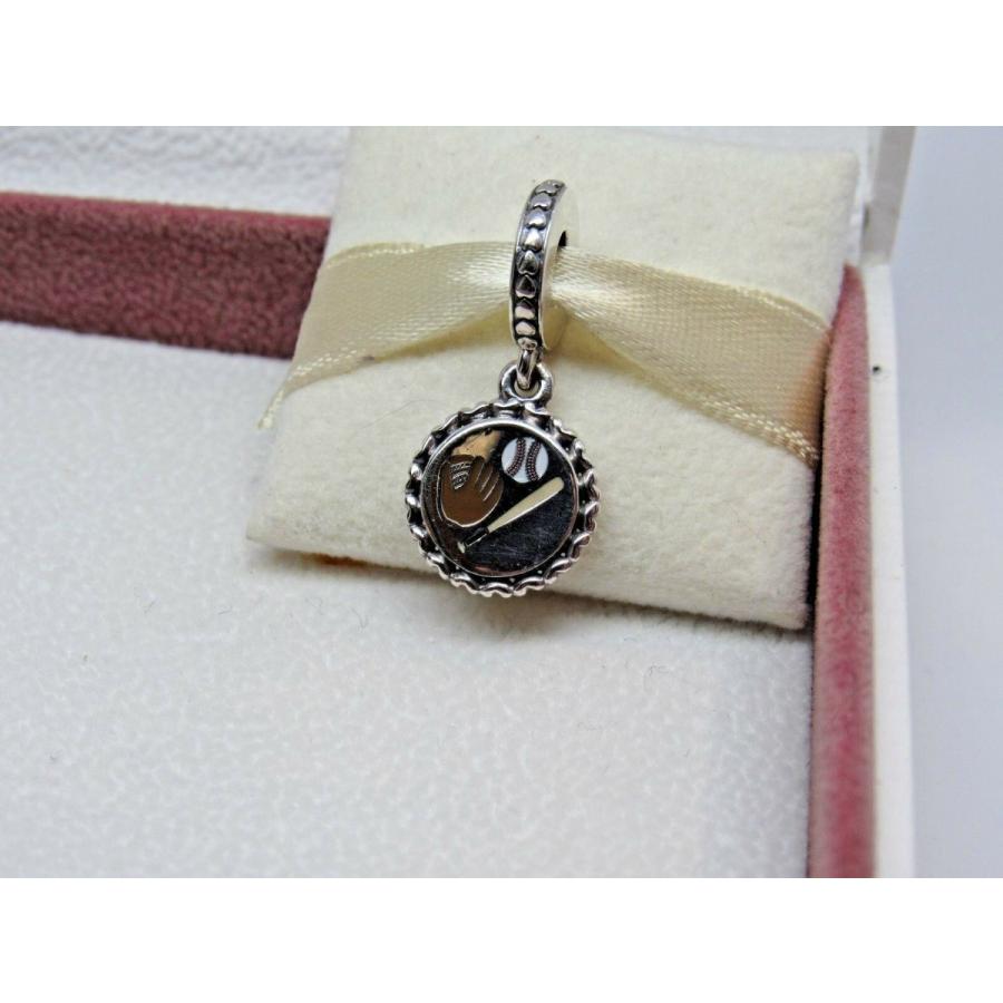 PANDORA Pandora パンドラ チャーム Baseball Dangle Charm 野球