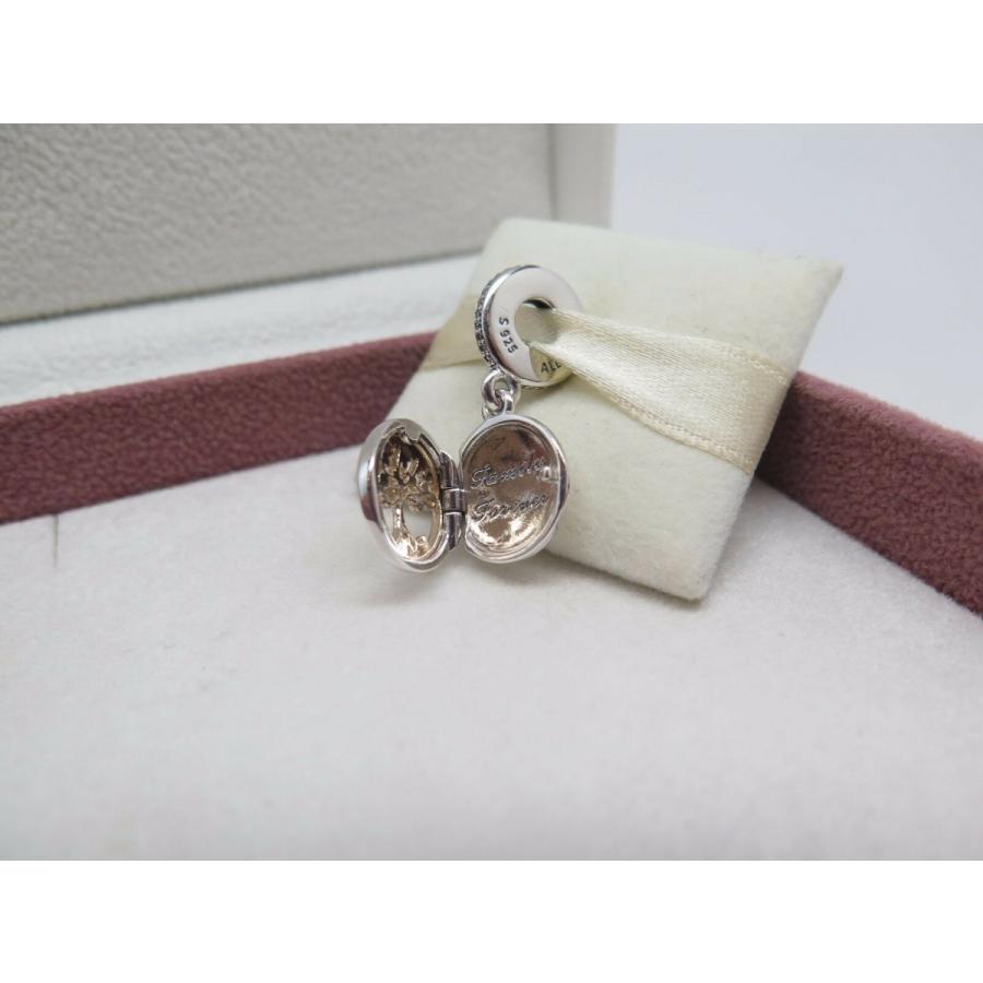 PANDORA（パンドラ） チャーム 2 Tone Family Roots w/14 Kt Charm
