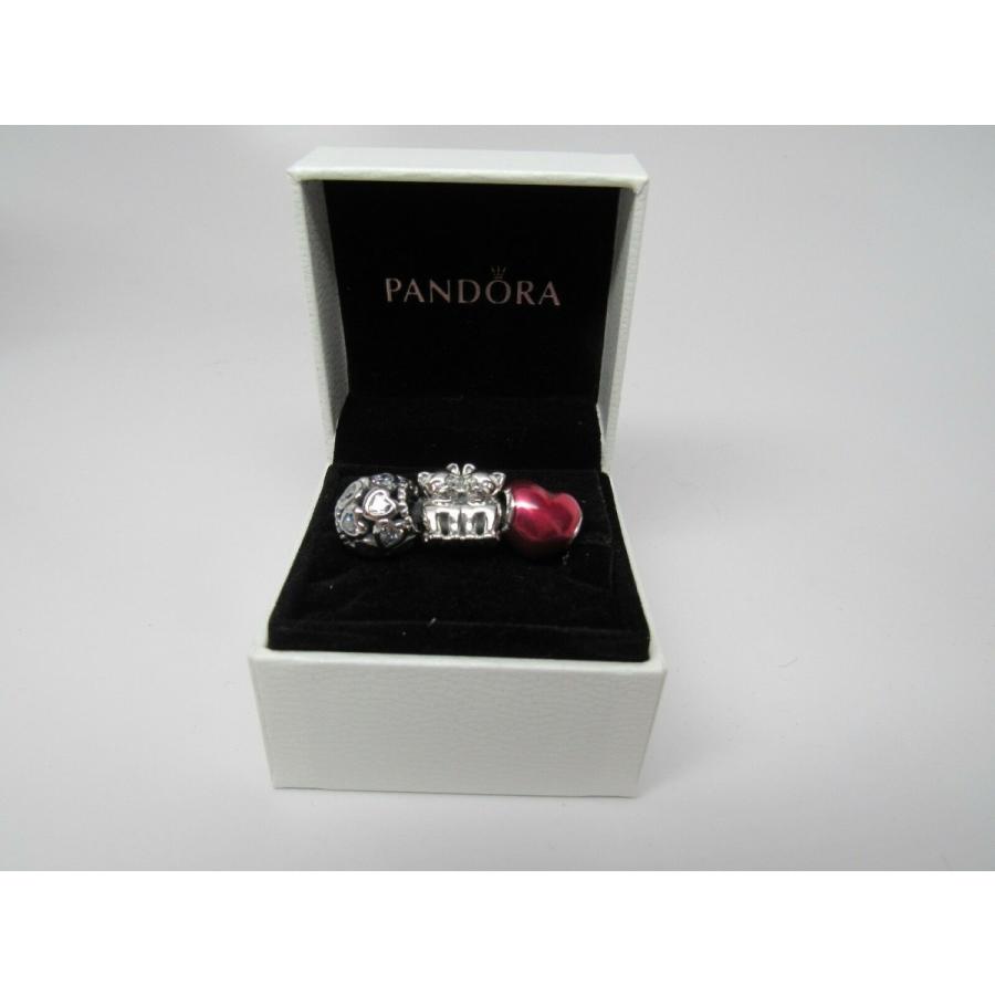 PANDORA Pandora パンドラ チャーム Gift Set of 3 Cat Theme