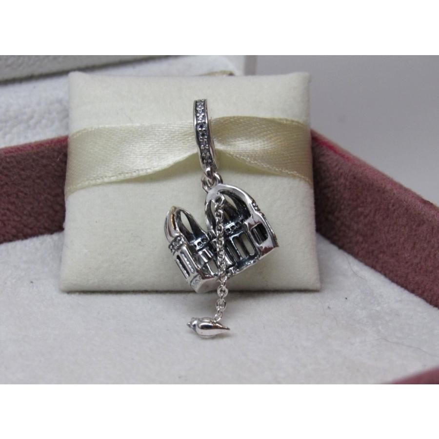 PANDORA（パンドラ） チャーム Free As A Bird Cage Dangle Charm