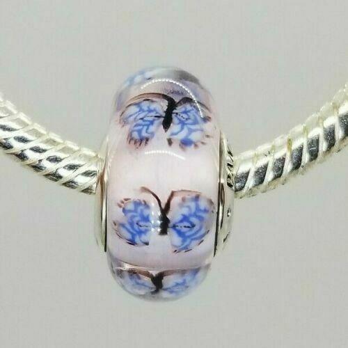 PANDORA（パンドラ） チャーム Butterfly Glass Murano Charm 蝶