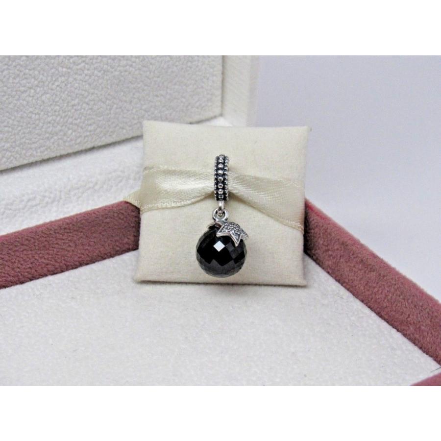 PANDORA（パンドラ） チャーム Moon & Star Midnight Blue Murano