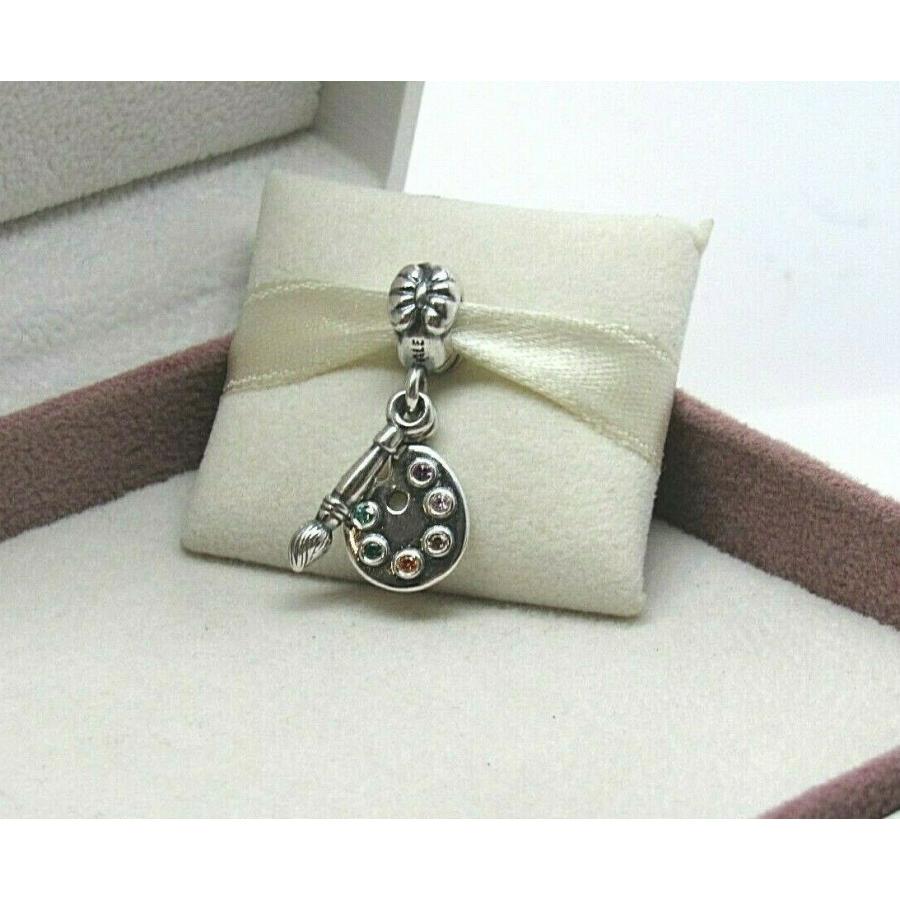 PANDORA（パンドラ） アーティスト パレット ダングル チャーム 絵画