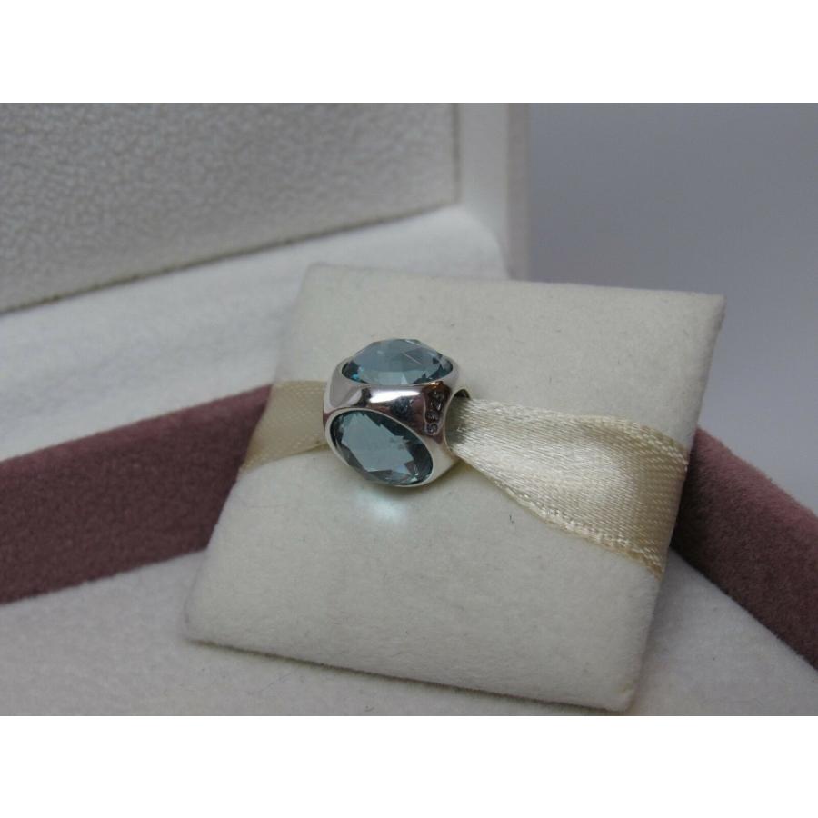 PANDORA（パンドラ） チャーム Icy Green Radiant Droplets 3 CZ's