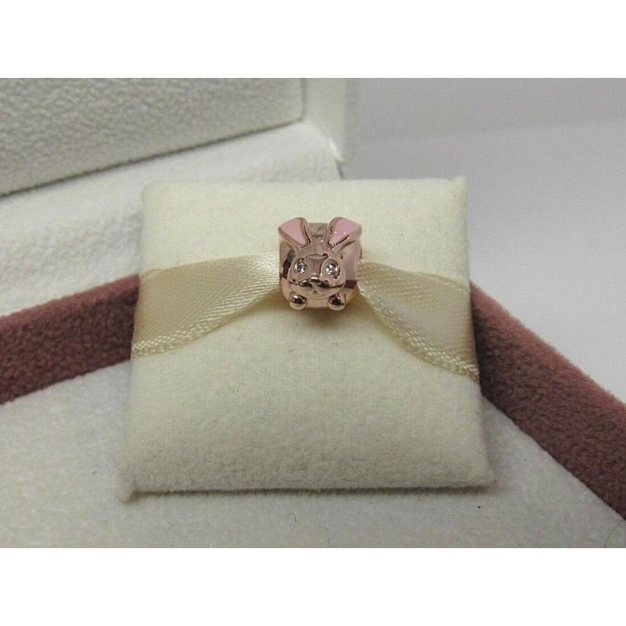 PANDORA（パンドラ） チャーム ROSE Cute Bunny Charm Easter ピンク