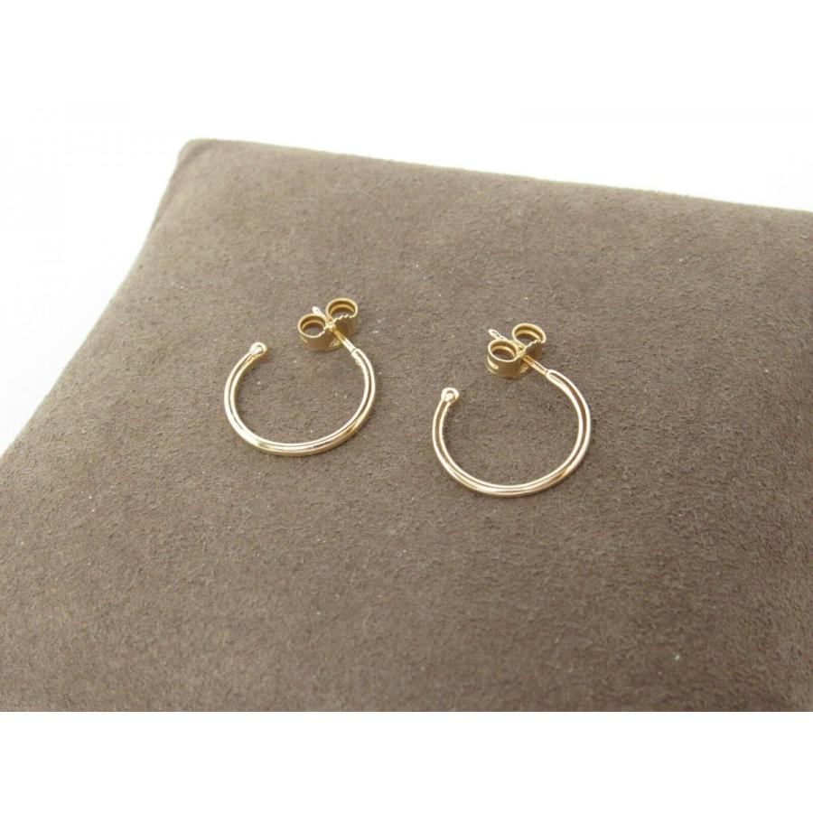 PANDORA（パンドラ） ピアス 14カラット ゴールド スモール フープ