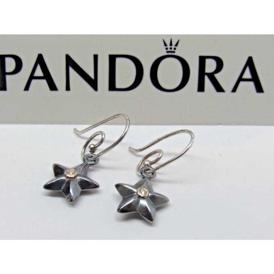 パンドラ　Pandora スターダイヤモンドピアス＋スターダイヤモンドチャーム PANDORA Pandora パンドラ ピアス Stella Star Diamond Compose
