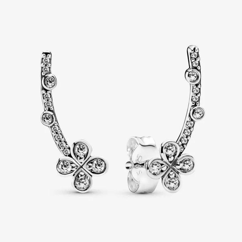 PANDORA（パンドラ） ピアス 925 Silver フラワースタッドピアス