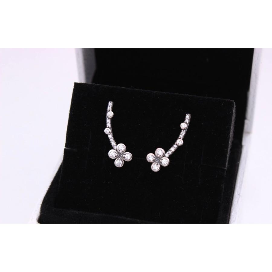 PANDORA（パンドラ） ピアス 925 Silver フラワースタッドピアス