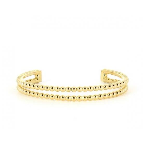 PHILIPPE AUDIBERT フィリップオーディベール　ゴールドバングル PHILIPPE AUDIBERT(フィリップオーディベール)】 NINLEY BRACELET GOLD