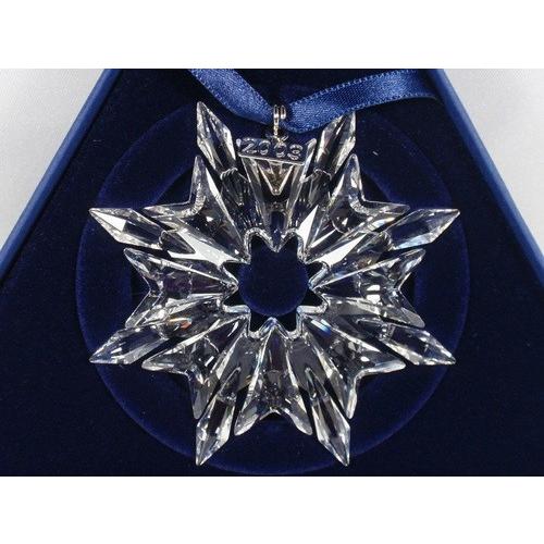 SWAROVSKI クリスマスオーナメント 2003 楽天市場】スワロフスキー 2003年 限定 スノーフレーク