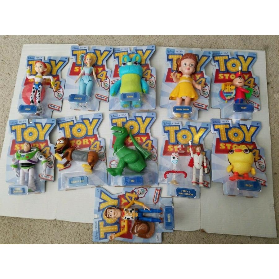 トイ・ストーリー4 Disney Pixar Posable Figures 11個セット