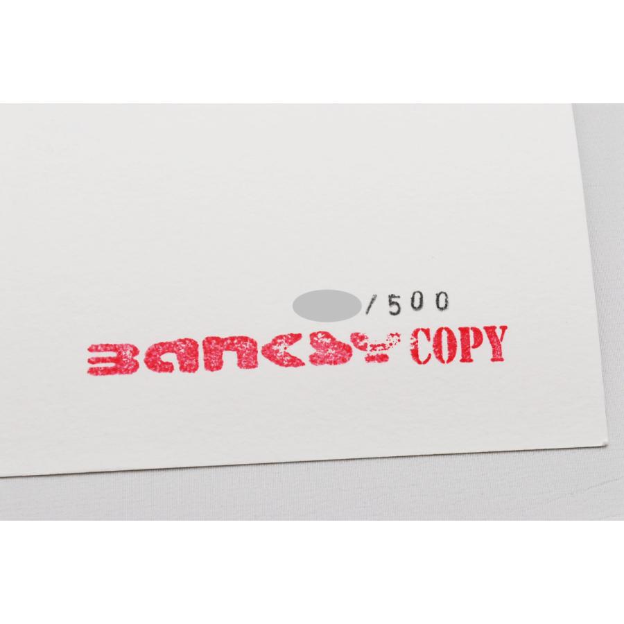 Banksy バンクシー STOP & SEARCH WCP リプロダクション シルク 