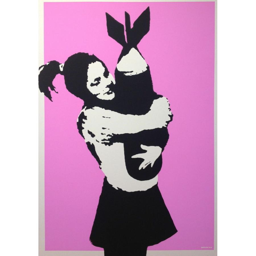 Banksy バンクシー BOMB HUGGER シルクスクリーン プリント WCP SCREEN 