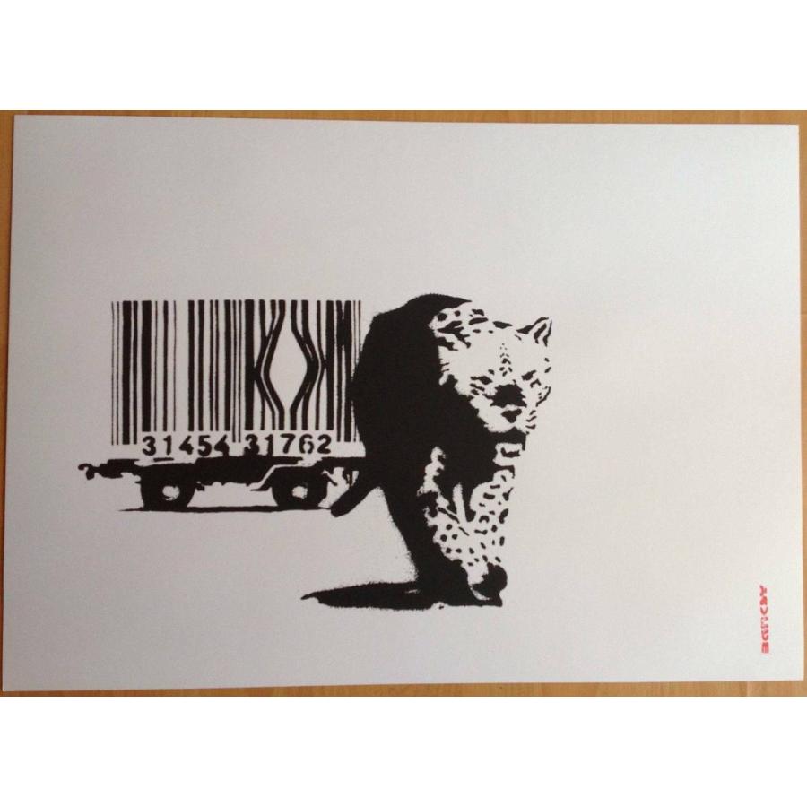 Banksy バンクシー BARCODE シルクスクリーン プリント WCP SCREEN