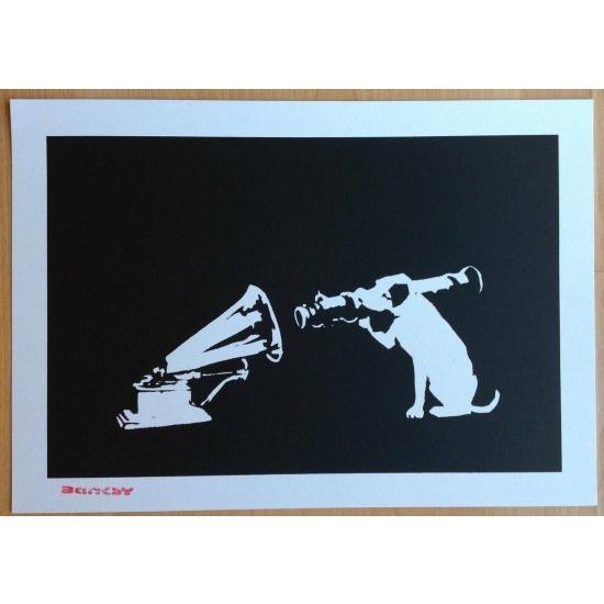 WCP Banksy バンクシー HMV リプロダクション シルクスクリーン 