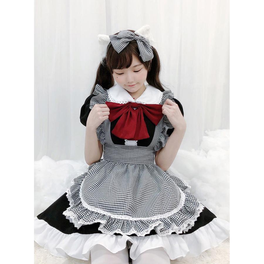 ハロウィン コスプレ メイド服 レディース メイド 仮装 衣装 ロリータ エプロンドレス 黒 可愛い ハロウィンコスプレ ワンピース ハロウィン仮装 コスプレ衣装 Jsws299 プラネタルーム 通販 Yahoo ショッピング