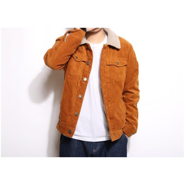 訳ありセール格安 ボアジャケット メンズ コーデュロイジャケット 冬服 裏ボア 裏起毛 防寒 あったか コーデュロイ アウター 在庫あり 即納 Farmerscentre Com Ng