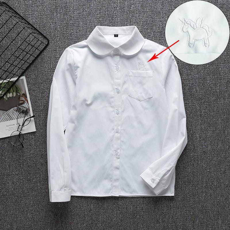 制服 シャツ 刺繍シャツ 高校生 学生 中学 シャツ ブラウス ワイシャツ トップス スクール シャツ Jl制服 全店2点送料無料 Prts3531 プラネタルーム 通販 Yahoo ショッピング