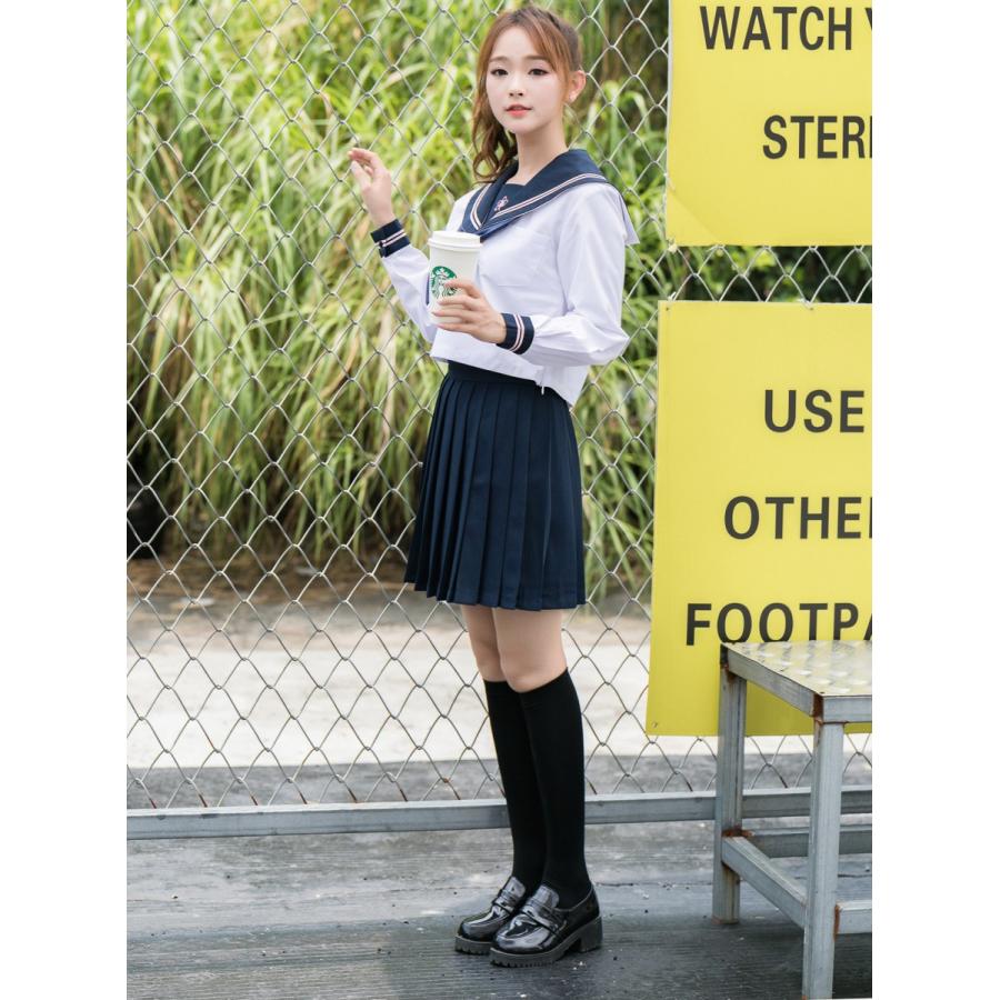 学生服 セーラー服 レディース 長袖 女子高生 上下セット コスプレ衣装 セーラー服 ハロウィン スクールウェア 高校生 可愛い Jk服 学園祭 全店2点送料無料 Prts3548 プラネタルーム 通販 Yahoo ショッピング