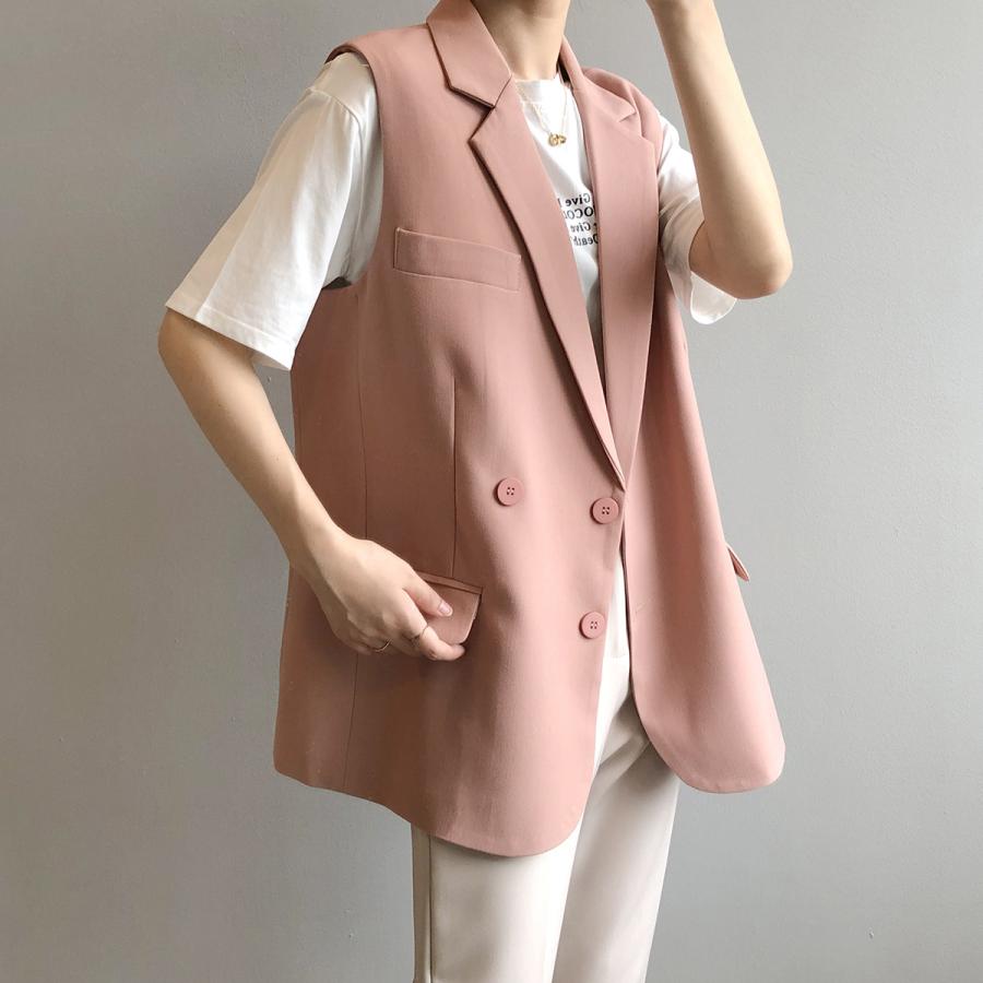 ジレ レディース ジレベスト ノースリーブ ジレ ベスト 春 秋 トップス アウター 無地 カーディガン 羽織り 重ね着 全店2点送料無料 Prts41 プラネタルーム 通販 Yahoo ショッピング