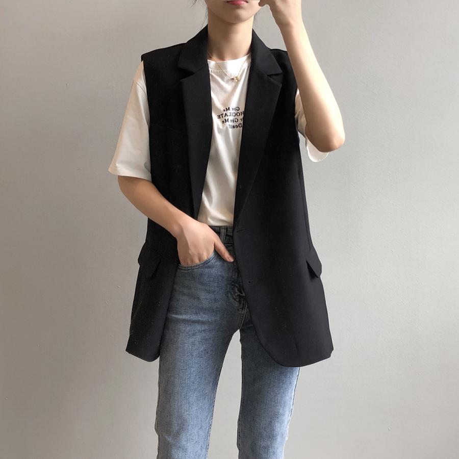 ジレ レディース ジレベスト ノースリーブ ジレ ベスト 春 秋 トップス アウター 無地 カーディガン 羽織り 重ね着 全店2点送料無料 Prts41 プラネタルーム 通販 Yahoo ショッピング