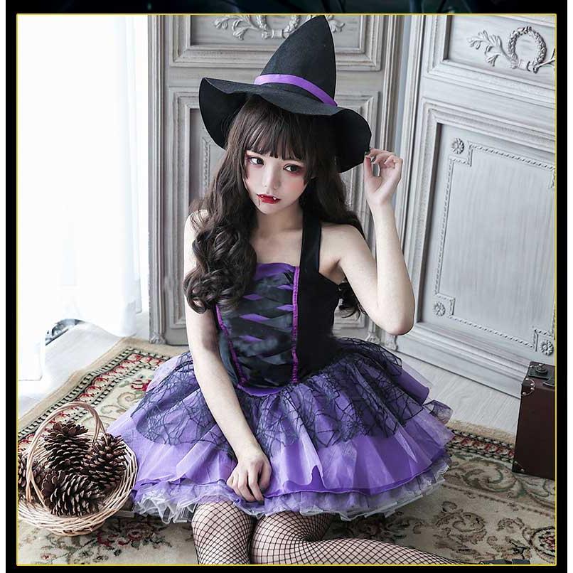 ハロウィン コスプレ ウィッチ 衣装 レディース 魔女 仮装 女性 コスチューム デビル 可愛いコスプレ ハロウィン仮装 魔女コスプレ 忘年会 イベント Prts4216 プラネタルーム 通販 Yahoo ショッピング