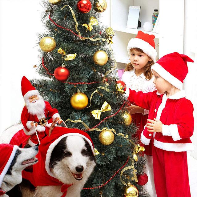 サンタ コスプレ クリスマス 衣装 犬 ペット服 サンタ コスチューム サンタ服 人形 着ぐるみ イヌ ドッグ 服 犬服 犬用品 仮装 変装 変身 かわいい 可愛い Prts4329 プラネタルーム 通販 Yahoo ショッピング