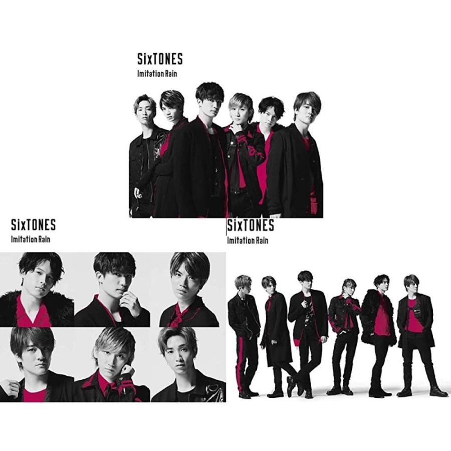 未再生】SixTONES imitation rain 3形態セット初回特典付｜Yahoo
