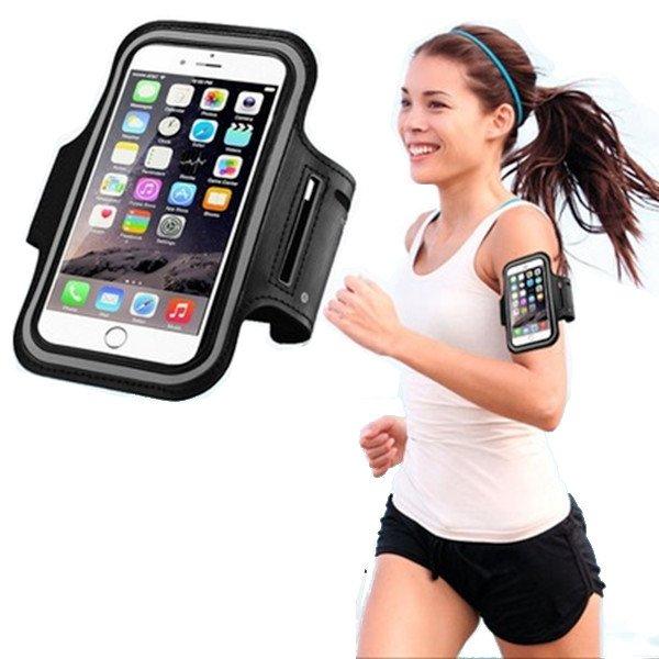 ランニングアームバンド スポーツ スマホ アームバンド 入れたまま指紋識別 タッチ操作可能 6インチ以下用 ブラック M A プラネットアース 通販 Yahoo ショッピング