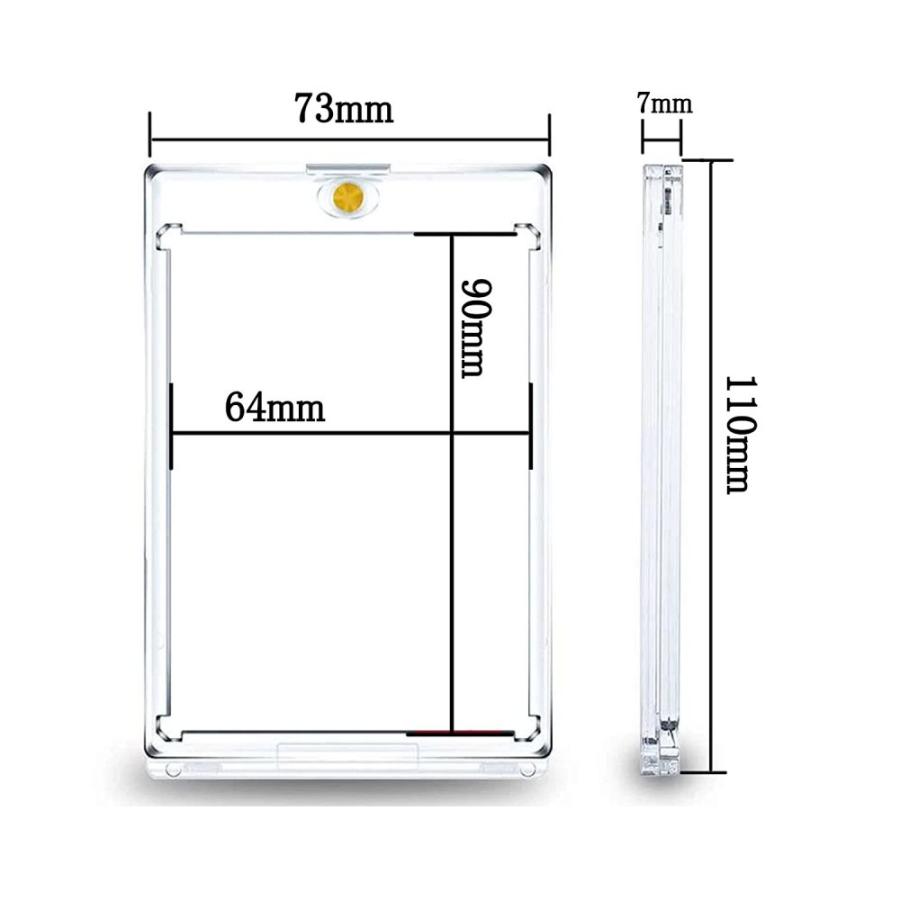 マグネットローダー 10個セット カードローダー カードケース カード