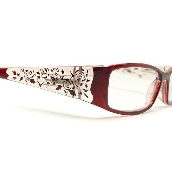 強度レンズ+4.5 +5.0 +6.0]老眼鏡 シニアグラス おしゃれ メガネケース