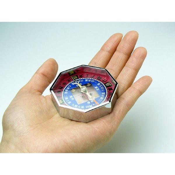 風水 コンパスセット 方位磁石 日本製 方位磁針 風水九星表示 真鍮 八