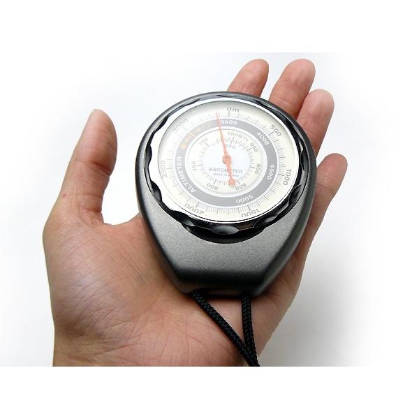 高度計 日本製 方位磁石付 アウトドア 登山 ハイキング