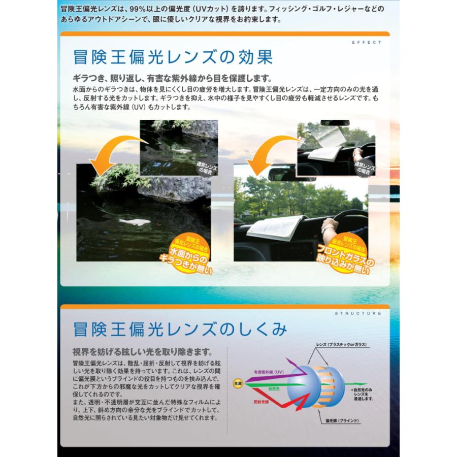 偏光サングラス ミラーレンズ メガネの上から オーバーグラス S-Mサイズ SC-50 ローズゴールドREVOミラー偏光 マットブラック|planetloupe|02